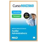 Curso MAD360 (30 días) Oposiciones Auxiliar Administrativo/a + Libros papel Servicio Andaluz de Salud (SAS)