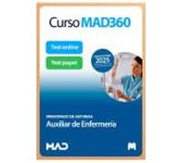 Curso MAD360 (30 días renovable) Auxiliar de Enfermería + Libros Papel Principado de Asturias