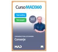 Curso MAD360 (30 días renovable) Conserje + Libros Papel Comunidad Foral de Navarra