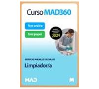 Curso MAD360 (30 días renovable) Oposiciones Limpiador/a + Libros papel Servicio Andaluz de Salud (SAS)