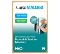 Curso MAD360 (30 días renovable) Personal de Servicios Generales + Libros Papel Comunidad Foral de Navarra