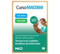 Curso MAD360 (30 días renovable) Técnico/a en Cuidados Auxiliares de Enfermería (Grupo IV Personal Laboral) Junta de Comunidades Castilla-La Mancha