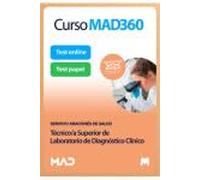 Curso MAD360 (30 días renovable) Técnico/a Superior de Laboratorio de Diagnóstico Clínico + Libros Papel Servicio Aragonés de Salud (SALUD)