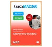 Curso MAD360 Alojamiento y lavandería (Grupo Profesional E1) + Libros papel Ministerio de Defensa
