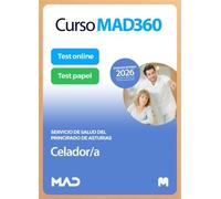 Curso MAD360 Celador/a Servicio de Salud del Principado de Asturias (SESPA) + Libros Papel