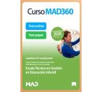 Curso MAD360 Escala Técnica en Gestión en Educación Infantil (B-06-01) Generalitat Valenciana + Libros Papel