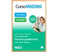 Curso MAD360 Farmacia y parafarmacia (E2) Parte Común + Específica + Libros Papel
