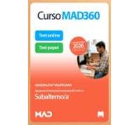 Curso MAD360 Subalterno/a (APT-APF-01) Generalitat Valenciana + Libros Papel