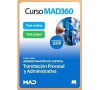 Curso MAD360 Tramitación Procesal Administración de Justicia + Libros en papel