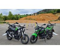 Curso para carnet de Moto A1 o A2 con 2 clases prácticas en pista para 1 persona.