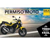 Curso para obtener el carnet de moto A1 o A2 con 3 prácticas (2 de maniobras y 1 de circulación)