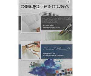 Curso Práctico de Dibujo y Pintura Vol. 2 DVD Fundamentos Básicos, Acuarela