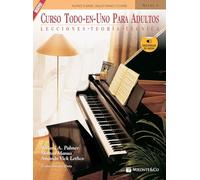 Curso Todo en Uno para Adultos: Nivel 1 con CD: Lecciones Teoría Técnica: Nivel 1/ Lesson Theory Technic: Level 1 (Didattica musicale)