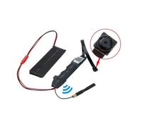 CursOnline® Microspia Spy Cámara espía WiFi HD Motion Detection Cámara Micro oculta Digital Video Camera CCTV P2P con antena externa WiFi