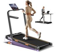CURSOR Cinta de Correr Plegable con Inclinación 16%, 159 KG, LED y Mando