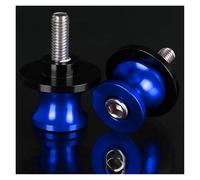 Cursores de Caballete Trasero Moto en Aluminio PARA CAPONORD1200 2002-2025 Tornillos De 6Mm Para El Soporte Del Deslizador De Bobinas Del Basculante(6MM Blue NO LOGO)