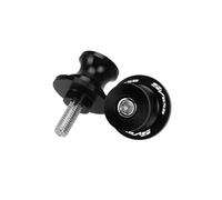 Cursores de Caballete Trasero Moto en Aluminio Para SV650 / S SV650S 1999-2003 2004 2005 2006 2007 2008 2009-2023 Deslizadores De Carretes De Basculante Y Tornillos De Soporte(8MM-Black)