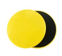 Cursores de núcleo | Cursores de entrenamiento de doble cara | 2 piezas Disco de ejercicios de fitness | Pilates Slide Disc | Matro de diapositivas de entrenamiento de núcleo deportivo | Slider de