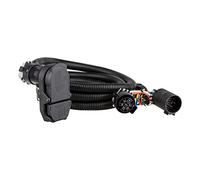 CURT 56003 - Extensión de arnés de cableado de remolque de 7 pies, 7 pines, 7 pines, para camioneta, Chevrolet, Dodge, Ford, GMC, Nissan, Ram, Toyota