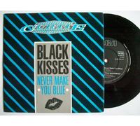 CURTIE AND THE BOOMBOX - BLACK KISSES NEVER MAKE YOU BLUE 7 INCH (7" 45) UK RCA 1985 (Katalog-Nummer: PB40063)