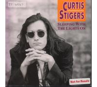 Curtis Stigers - Sleeping with the lights on (1992) / Vinyl single [Vinyl-Single 7'']