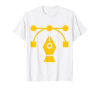 Curva Bezier - Curva paramétrica - Gráfico por Ordenador Camiseta gráfica económica, Hombre, Blanco, S