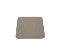 CURVA Cojín De Asiento Para Taburete Taupe Bouclé