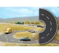 CURVA DE CARRETERA 190Mm Diámetro HO/OO Gauge Busch 1103