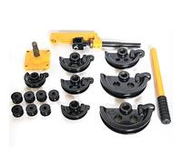 Curvadora manual para tubos, 10-25 mm, dobladora manual para tubos de cobre recocido, con juego de plegado