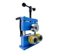 Curvadora Rodillos Manual Compacta | Máquina Dobladora Anillos con manija, Resistente