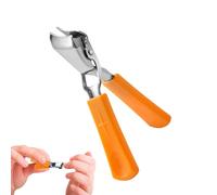 Curvadores de uñas curvados, cortadores de mandíbula grandes - Mujeres Fingernail Trimmer - Anti-torneos de dedo inclinado y uñas Clippers con agarre antideslizante