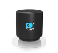 Curve - Innovador purificador de aire con gránulos - Elimina el 99% de gérmenes y olores - Para coche, coche, camión, camper, casa - Sin electricidad y sin ruido - Metal Black