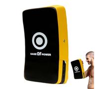 Curved Boxing Training Pad, Punch Blocking Arm Target for Karate, Kickboxing, Muay Thai, Taekwondos, Strike Pad for Sparring, Martial Arts Coaching, Gym Workout, 15.35x7.48 Inches