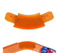 Curved Racing Track Connectors, Professional 90-Degree Turn Guide, Quick Apply Replacement Parts, Easy Use Extra, Stylish Play Aid with Modern Design, Handy Track Support for Boys Girls Home