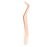 Curved Tweezers for Lashes Stainless Steel Eyelash Extension Tweezers