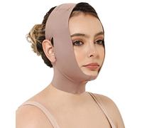 CURVEEZ Faja Mentonera Reductora para Papada Cuello Y para usar después de la cirugía de la cara y la barbilla