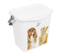 Curver - Caja Cuadrada con Tapa multiboxx para Perro (6 L)