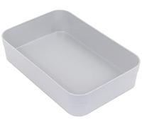 Curver - Caja Organizadora Infinity con Tapa y con Asas Lisa 30L. - Color Gris