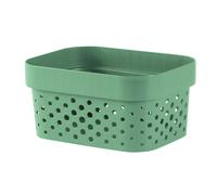 Curver - cesta infinity dots xs 1,4 l reciclado, verde, 100% material