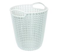 Curver - cesta multiusos knit redonda xs 3l. - color marrón topo