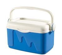 Curver Nevera portátil con asa, Ideal para Camping, Playa, Picnic, Capacidad 10 L, Color Azul