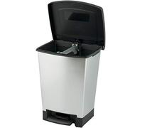 Curver Rod 184274 - cubo 25 litros con pedal decobin 2en1