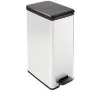Curver Deco Slim Cubo de Basura, Multicolor, 40 L