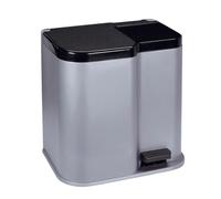 Curver - Cubo de Basura Doble con Pedal para Separar Basura