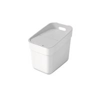 Cubo de reciclaje Curver blanco de 20 litros listo para recoger y reciclar