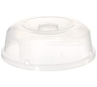 CURVER Cubre Plato para el Microondas, Transparente, 27 x 25 x 9 cm
