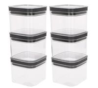Curver pack 6 botes plástico herméticos multiusos (0,8l)