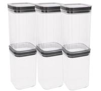 Curver pack 6 botes plástico herméticos multiusos (1,8l)