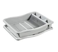 Curver Escurridor Bandeja GM-24 Platos, Gris, 24 Assiettes
