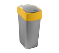 Curver Flip Bin Contenedor de reciclaje amarillo (45 litros)